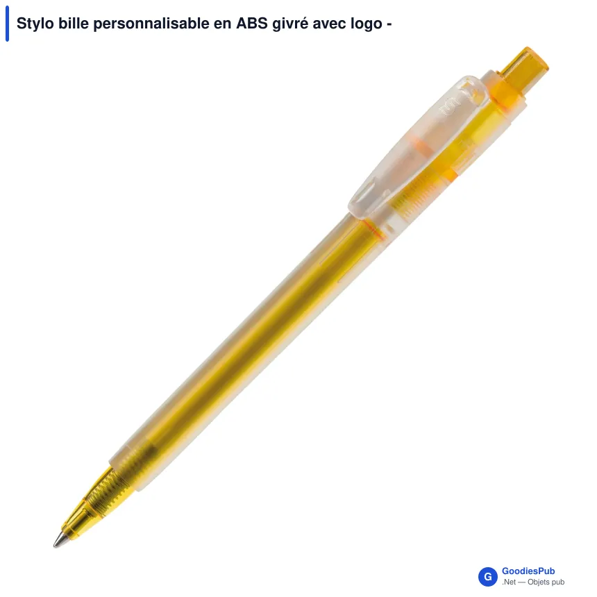 Stylo bille personnalisable en ABS givré avec logo - Stilolinea Baron 03 Ice - Image 8