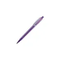Variante Violet givré - Stylo bille personnalisable en ABS givré avec logo - Stilolinea Baron 03 Ice