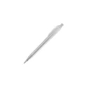 Variante Blanc givré - Stylo bille personnalisable en ABS givré avec logo - Stilolinea Baron 03 Ice