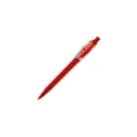 Variante Rouge givré - Stylo bille personnalisable en ABS givré avec logo - Stilolinea Baron 03 Ice