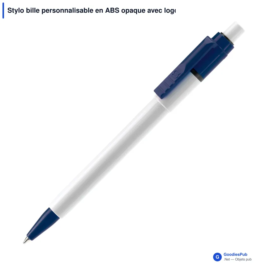 Stylo bille personnalisable en ABS opaque avec logo - Stilolinea Baron Colour - Image 2
