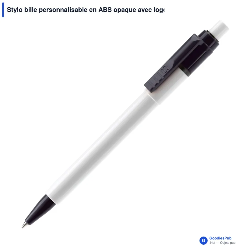 Stylo bille personnalisable en ABS opaque avec logo - Stilolinea Baron Colour - Image 3