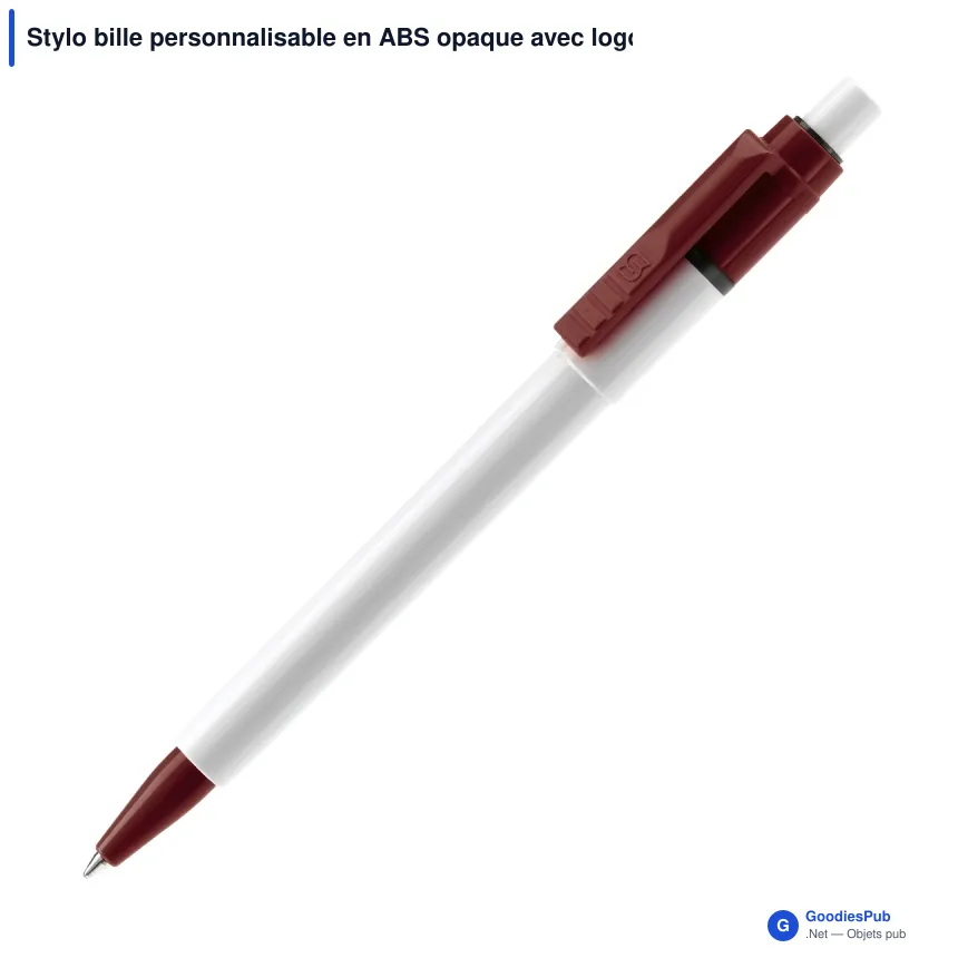 Stylo bille personnalisable en ABS opaque avec logo - Stilolinea Baron Colour - Image 5