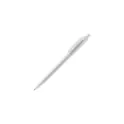 Variante Blanc - Stylo bille personnalisable en ABS opaque avec logo - Stilolinea Baron Colour