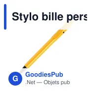 Stylo bille personnalisable Baron Extra opaque bicolore avec logo - Stilolinea - Miniature 2