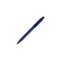 Variante Bleu foncé / noir - Stylo bille personnalisable Baron Extra opaque bicolore avec logo - Stilolinea