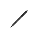 Variante Noir / Noir - Stylo bille personnalisable Baron Extra opaque bicolore avec logo - Stilolinea
