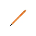 Variante Orange / Noir - Stylo bille personnalisable Baron Extra opaque bicolore avec logo - Stilolinea