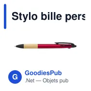 Stylo bille personnalisable 3 mines avec logo - Malachi - Miniature 12