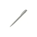 Variante Gris - Stylo bille personnalisable en plastique recyclé avec logo - Apollo