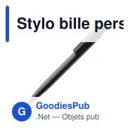 Stylo bille personnalisable en ABS opaque avec logo - Atlas - Miniature 5