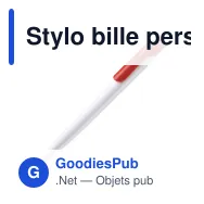 Stylo bille personnalisable en ABS opaque avec logo - Atlas - Miniature 8