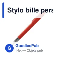 Stylo bille personnalisable en ABS opaque avec pointe métal - Atlas - Miniature 11