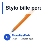 Stylo bille personnalisable en ABS opaque avec pointe métal - Atlas - Miniature 10