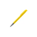 Variante Jaune - Stylo bille personnalisable en ABS opaque avec pointe métal - Atlas