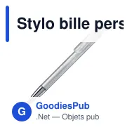 Stylo bille personnalisable en ABS transparent avec pointe métal - Atlas - Miniature 7