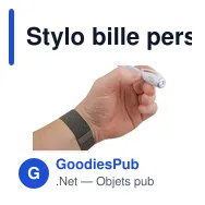 Stylo bille personnalisable avec lampe LED - Stephenavec logo - Miniature 11
