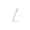 Variante blanc - Stylo bille personnalisable avec lampe LED - Stephenavec logo