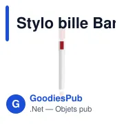 Stylo bille Baron - Miniature 1