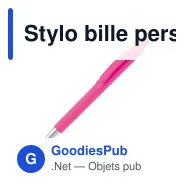 Stylo bille personnalisable en ABS avec logo - Basic X - Miniature 7