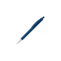 Variante Bleu foncé - Stylo bille personnalisable en ABS avec logo - Basic X
