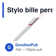 Stylo bille personnalisable fabriqué en Allemagne avec logo - Click Shadow - Miniature 7
