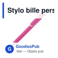 Stylo bille personnalisable soft touch en ABS recyclé avec logo - ClickShadow - Miniature 2