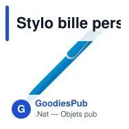 Stylo bille personnalisable soft touch en ABS recyclé avec logo - ClickShadow - Miniature 6