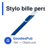 Stylo bille personnalisable soft touch en ABS recyclé avec logo - ClickShadow - Miniature 8