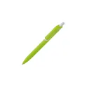 Variante Vert clair - Stylo bille personnalisable soft touch en ABS recyclé avec logo - ClickShadow