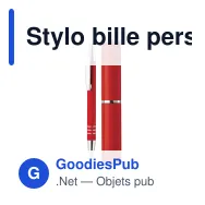 Stylo bille personnalisable en aluminium avec étui tube métal - Miniature 2