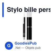 Stylo bille personnalisable en aluminium avec étui tube métal - Miniature 5