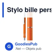 Stylo bille personnalisable en aluminium avec étui tube métal - Miniature 6