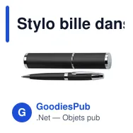 Stylo bille dans un tube assorti Mark - Miniature 1