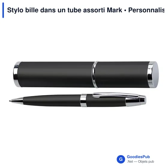 Stylo bille dans un tube assorti Mark - Image 1