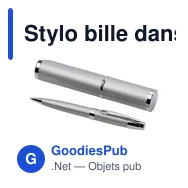 Stylo bille dans un tube assorti Mark - Miniature 11