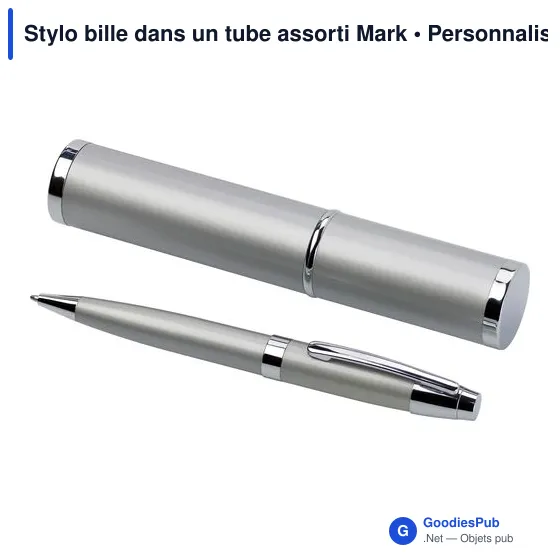 Stylo bille dans un tube assorti Mark - Image 11