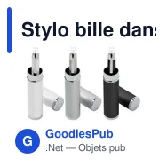 Stylo bille dans un tube assorti Mark - Miniature 6