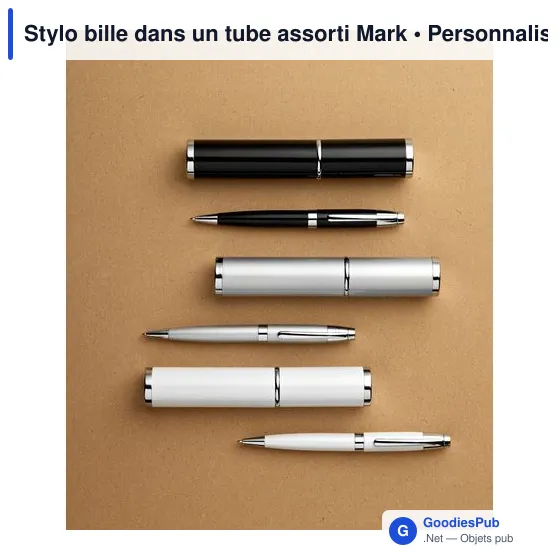 Stylo bille dans un tube assorti Mark - Image 7
