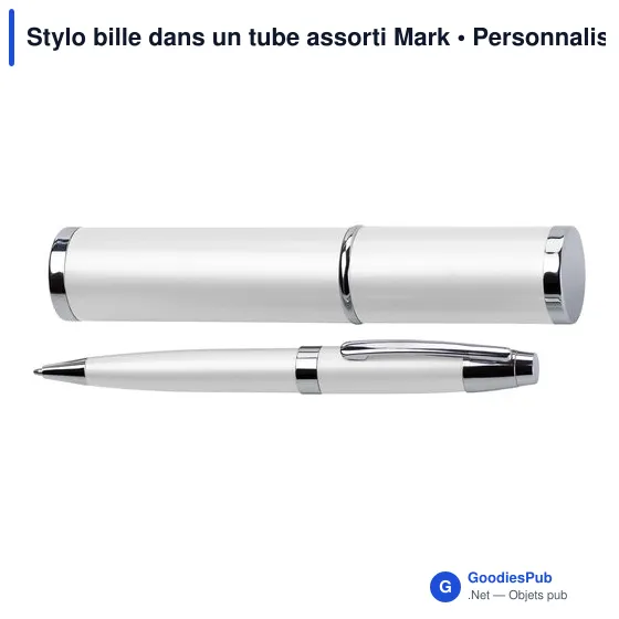 Stylo bille dans un tube assorti Mark - Image 9