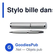 Stylo bille dans un tube assorti Mark - Miniature 10