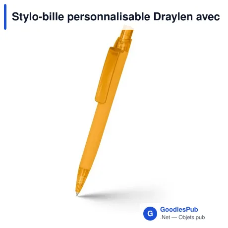 Stylo-bille personnalisable Draylen avec logo