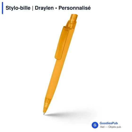 Stylo-bille personnalisable Draylen avec logo - Image 1