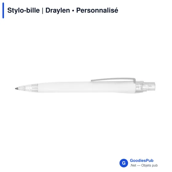 Stylo-bille personnalisable Draylen avec logo - Image 11