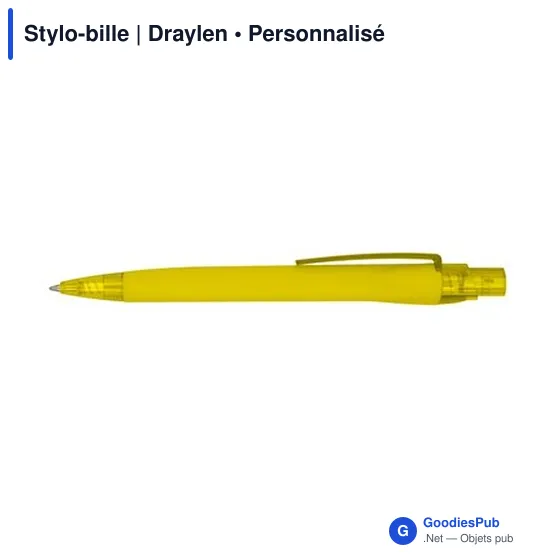 Stylo-bille personnalisable Draylen avec logo - Image 7