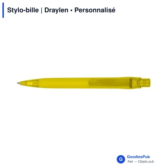 Stylo-bille personnalisable Draylen avec logo - Image 8