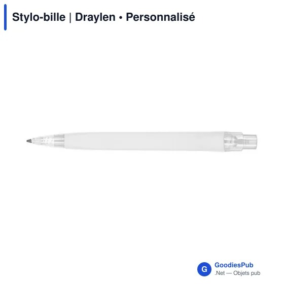Stylo-bille personnalisable Draylen avec logo - Image 10