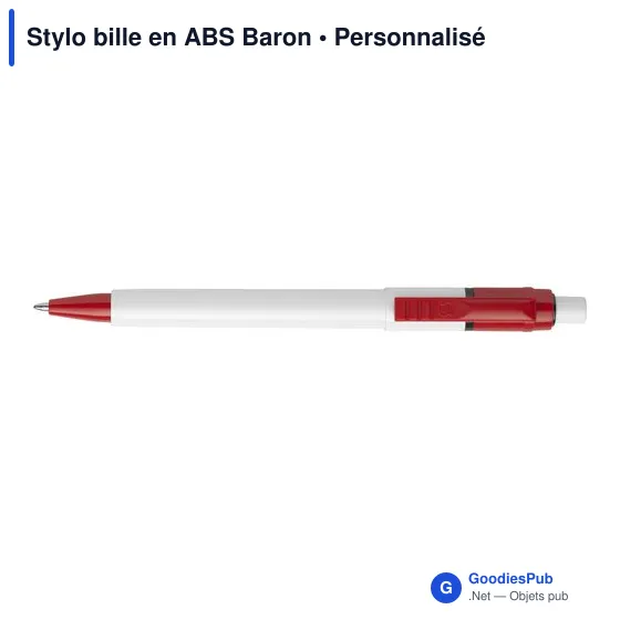 Stylo bille en ABS Baron - Image 3