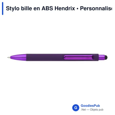 Stylo bille en ABS Hendrix