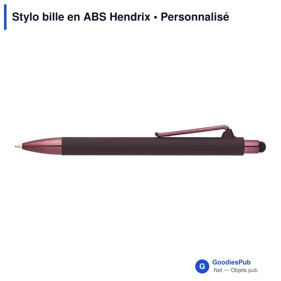 Stylo bille en ABS Hendrix - Image 11